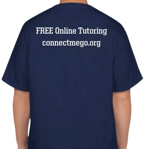 connect me tshirt back