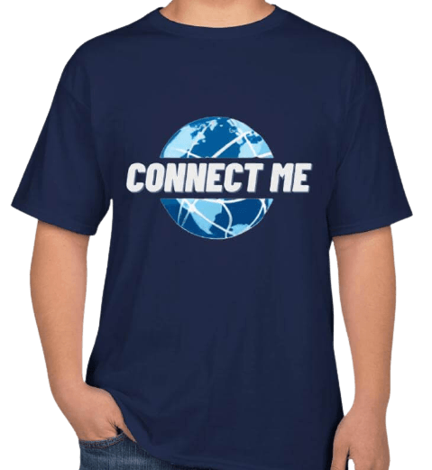 connect me tshirt front